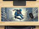 Extra Large Gaming Mouse Mat (800mm x 300mm) - Skateboard Skater Boy 2
