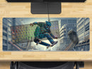 Extra Large Gaming Mouse Mat (800mm x 300mm) - Skateboard Skater Boy 2