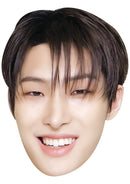 Song Mingi (ATEEZ) Facemask – K-Pop Idol Face Mask – Korean Music Star – Funny Mask for Stag Do, Hen Night, Concerts, TV Events, Fancy Dress & Costume Parties, Ready to Wear
