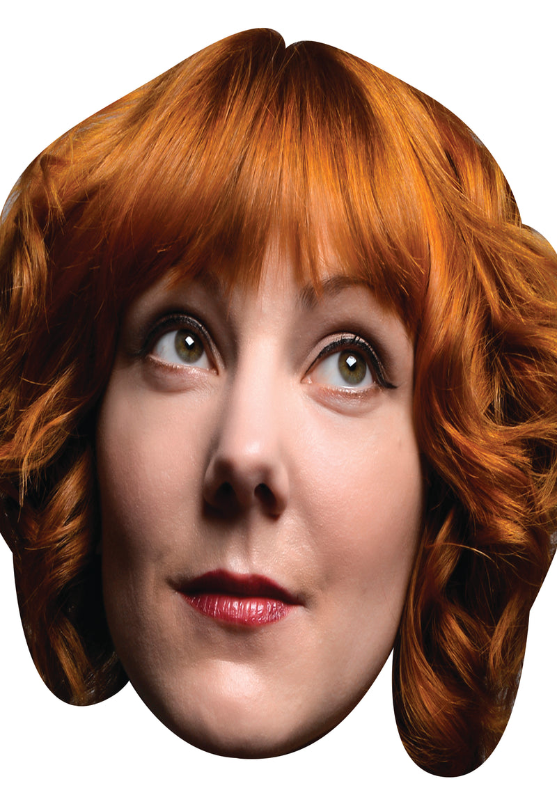 Sophie Willan Celebrity Face Mask Fancy Dress Cardboard Costume Mask