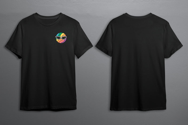 Pride Planet LGBTQ+ T-Shirt Unisex - Pride Month - Pride March - LGBTQ+ Clothing-Rainbow Tee-Gay Pride T-Shirt- Black White Tee