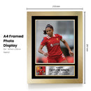 Taylor Hinds Poster Print – Liverpool FC Women’s Midfield Tribute Wall Art with Signature & Bio Plaque – England Football Memorabilia for Fans & Collectors