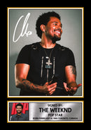 The Weeknd 2026 Signed Poster Print – Celebrity Autograph Style Music Memorabilia Collectors Gift – Pop Star Wall Art Print for Home, Office & Fan Decor