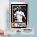 Youri Tielemans Aston Villa Signed Poster Print – Aston Villa FC Football Wall Art – Youri Tielemans Signature Style Poster – Soccer Fan Gift Decor