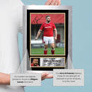 Tomas Francis Wales Rugby Poster – Printed Autograph Wall Art – Wales Rugby Union Player Memorabilia Poster for Fans