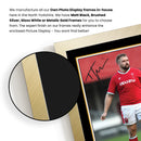 Tomas Francis Wales Rugby Poster – Printed Autograph Wall Art – Wales Rugby Union Player Memorabilia Poster for Fans