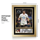 Tom Curry England Rugby Printed Autograph Poster – Signed Style Wall Art Print – England Rugby Union Flanker Gift – Sports Fan Decor