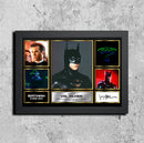 Val Kilmer Batman Forever Signed Framed Poster Print - SPECIAL EDITION (A4 to A1)