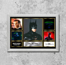 Val Kilmer Batman Forever Signed Framed Poster Print - SPECIAL EDITION (A4 to A1)