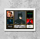 Val Kilmer Batman Forever Signed Framed Poster Print - SPECIAL EDITION (A4 to A1)