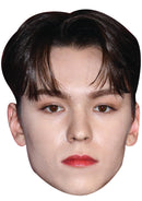 Vernon (SEVENTEEN) Celebrity Face Mask – K-Pop Idol Face Mask – Korean Music Star – Funny Mask for Stag Do, Hen Night, Concerts, TV Events, Fancy Dress & Costume Parties, Ready to Wear