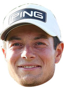 Viktor Hovland - Golf Fancy Dress Cardboard Celebrity Party Face Mask