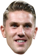 Viktor Gyökeres Arsenal Face Mask – Arsenal Football Player Celebrity Card Mask – Celebrity Mask for Stag Do, Hen Night, Fancy Dress & Costume Parties – Funny Adult Card Mask