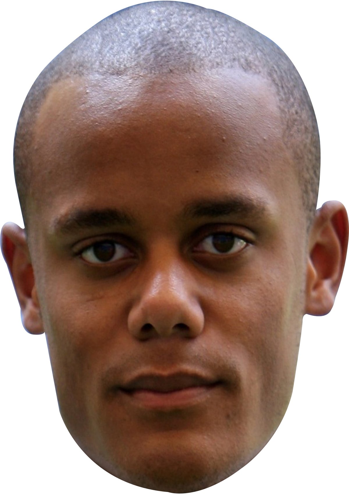Vincent Kompany Face Mask – Fancy Dress Cardboard Costume Mask – Vincent Kompany face mask
