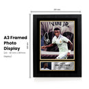 Vinícius Júnior Signed Autograph Poster Print – Real Madrid & Brazil Football Superstar – Football Gift Memorabilia
