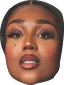 Whitney Adebayo Face Mask – Reality TV Inspired Novelty Mask – Funny Fancy Dress Costume for Parties, Events & Photos – Adult Card Mask