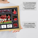 Wrexham AFC Team 2026 Poster Print – Wrexham Football Club Wall Art Featuring Phil Parkinson, Josh Windass & Ollie Rathbone – Wrexham Supporters Memorabilia Gift