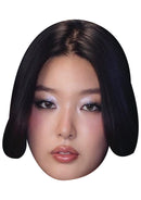 Yoonchae (KATSEYE) Celebrity Face Mask – K-Pop Idol Face Mask – Funny Mask for Stag Do, Hen Night, TV Events, Fancy Dress & Costume Parties, Ready to Wear
