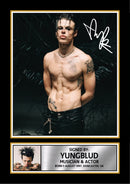 YUNGBLUD Signed Poster Print – Alternative Rock Music Wall Art – Autograph Style Collector Poster – Premium Musician Artwork for Bedroom, Office, Studio & Fan Gifts
