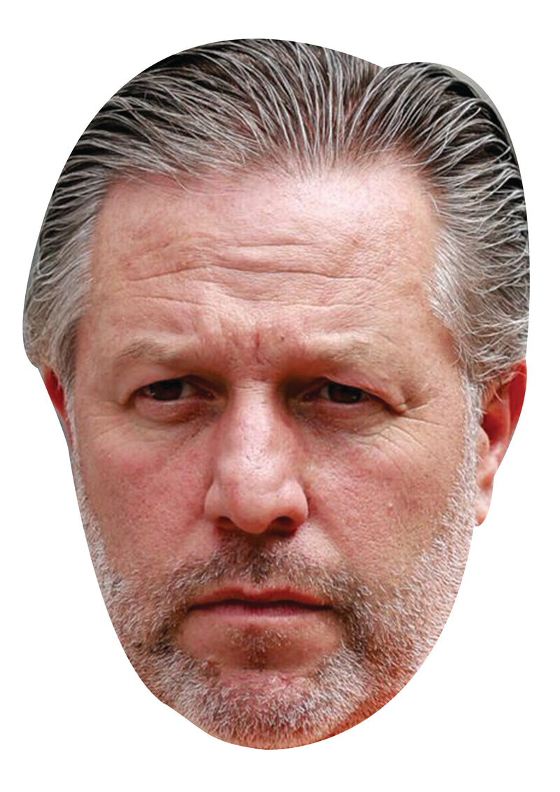 Zak Brown F1 Celebrity Face Mask Fancy Dress Cardboard Costume Mask