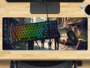 Extra Large Gaming Mouse Mat (800mm x 300mm) - Zombie Apocalypse