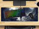 Extra Large Gaming Mouse Mat (800mm x 300mm) - Zombie Apocalypse 2