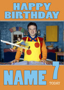 THEME INSPIRED Kids Adult Personalised Birthday Card Big Cook Little Cook Birthday Card