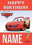 THEME INSPIRED Kids Adult Personalised Birthday Card Cars Birthday Card 3