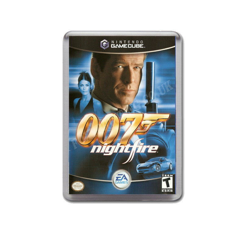 007nightfire Style Inspired Game Gamecube Retro Video Gaming Magnet