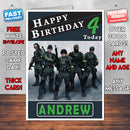 Personalised 12k Inspired Style Game Kids Inspired Birthday Card (SA)