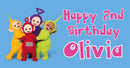 Teletubbies Children's Birthday Banner Thick 1