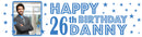 Star Party Birthday Banner Thin 1