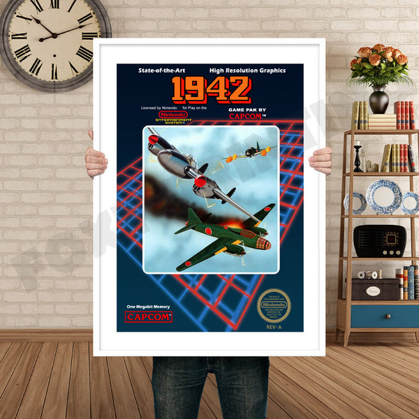 1942 NES Retro Game Inspired Theme Nintendo NES Gaming