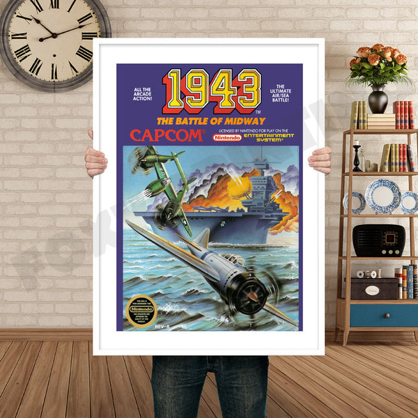 1943 NES Retro Game Inspired Theme Nintendo NES Gaming