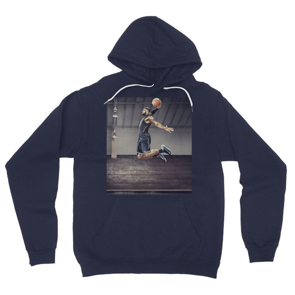 California Fleece Pullover Hoodie – S, Navy