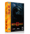 Mortal Kombat2 SEGA 32x REPLACEMENT Games Case Or Cover