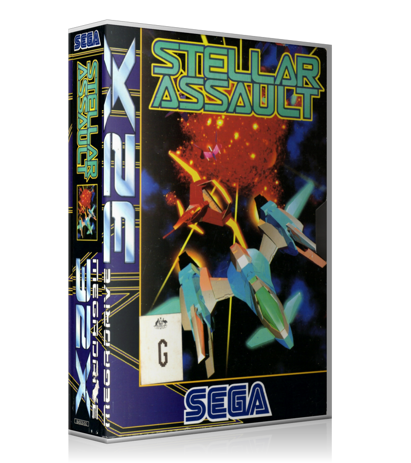 Stellar Assualt Au SEGA 32x REPLACEMENT Games Case Or Cover