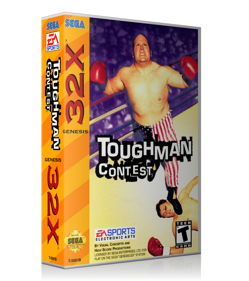 Tough Man Contest SEGA 32x REPLACEMENT Games Case Or Cover