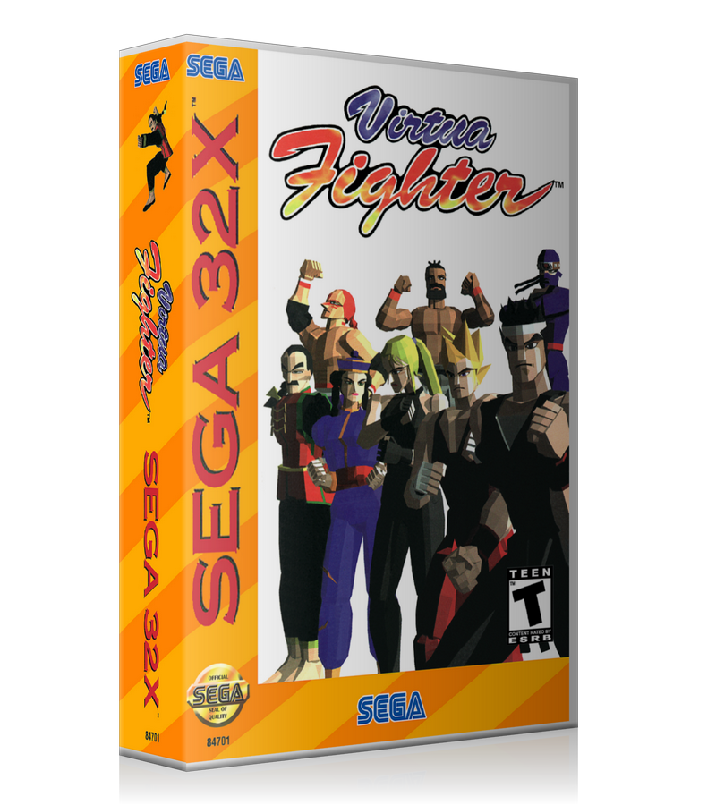 Virtua Fighter SEGA 32x REPLACEMENT Games Case Or Cover