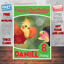 3rd & Bird 4 Style Theme Personalised Kidshows Birthday Card (SA)