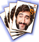 5 X Personalised Custom Photo Party Face Masks