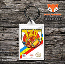 3D WORLD RUNNER NES Gaming Keyring