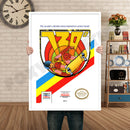720 NES Retro GAME INSPIRED THEME Nintendo NES Gaming A4 A3 A2 Or A1 Poster Art 5