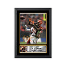 A J Green Limited Edition Football Signed Print - American Footballer Poster - Framing Options - Wall Art Print Autographed Signed GIFT