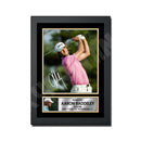 AARON BADDELEY 2 Limited Edition Golfer Signed Print - Golf