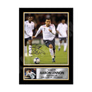 AARON LENNON 2 Limited Edition Football Player Signed Print - Football