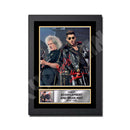 ADAM LAMBERT _ BRIAN MAY (1) Limited Edition Music Signed Print
