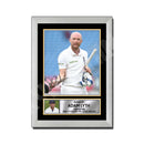 ADAM LYTH 2 Limited Edition Cricketer Signed Print - Cricket Player