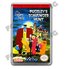 Addams Family Pugsleys Scavenger Hunt Retro Nintendo NES Game Inspired Fridge Magnet 14