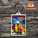 ADDAMS FAMILY NES Gaming Keyring